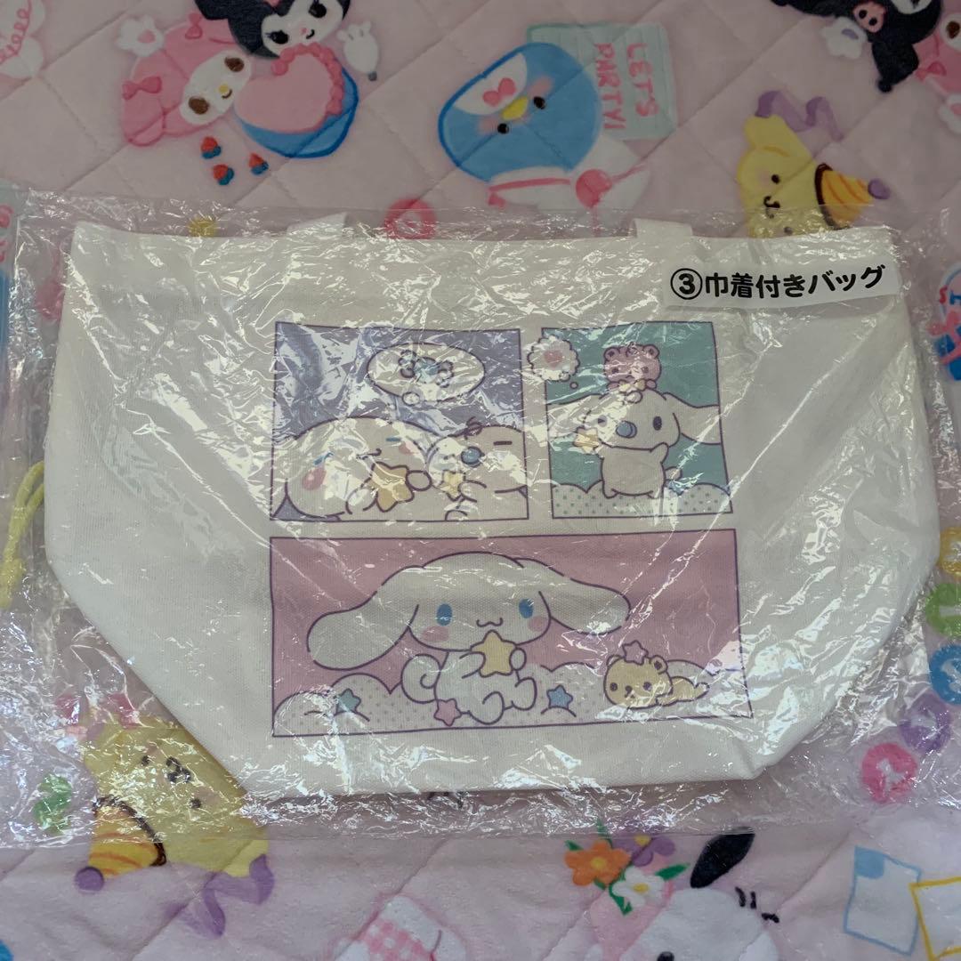 新品サンリオ　シナモロール　ポチャッコ　ポーチ　バッグ　マスコット他　まとめ売り