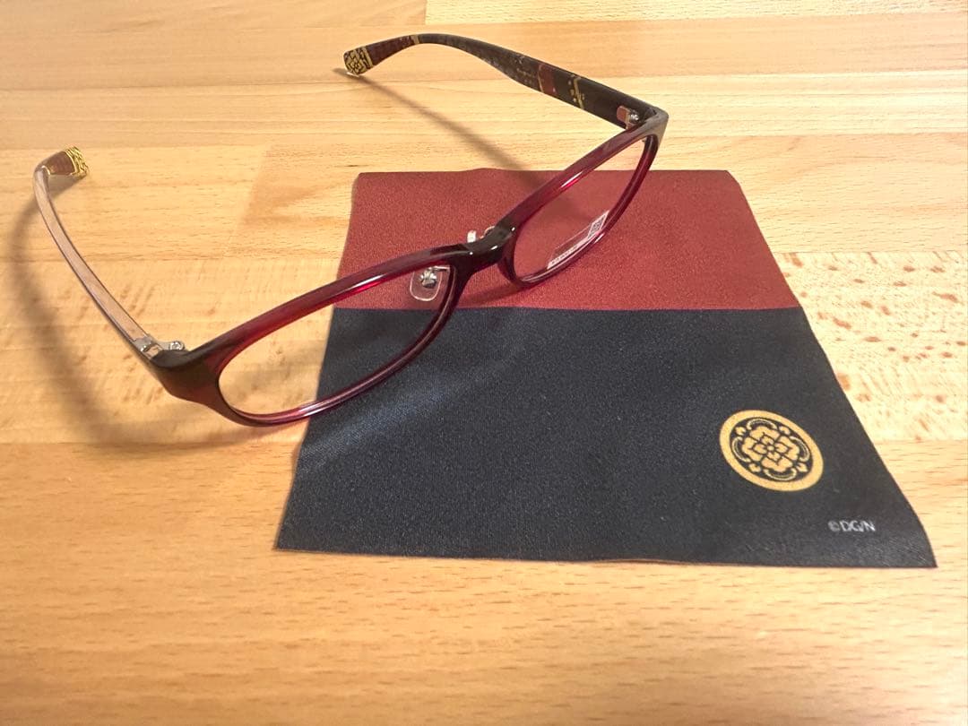 【未使用】刀剣乱舞 加州清光 JINSコラボ メガネ 眼鏡