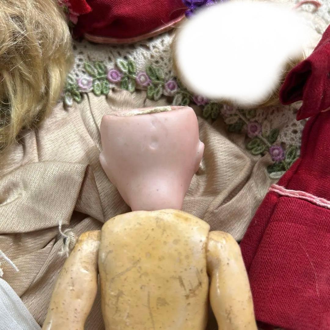 ドイツのアンティークビスクドール