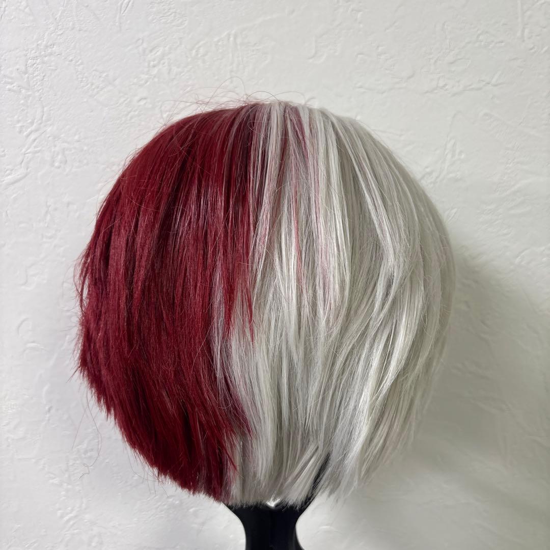 僕のヒーローアカデミア 制服 轟焦凍 コスプレ ウィッグ バック