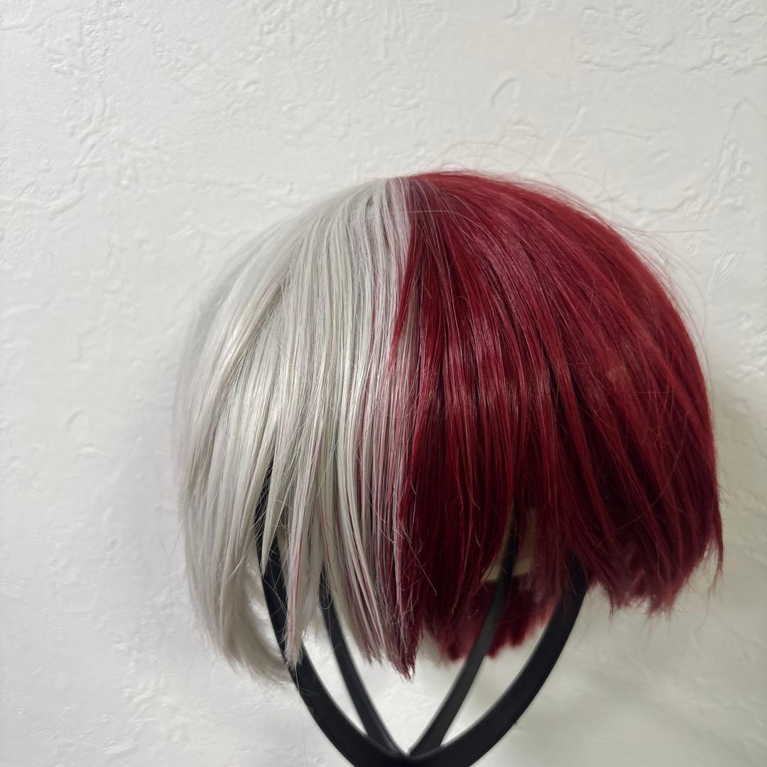 僕のヒーローアカデミア 制服 轟焦凍 コスプレ ウィッグ バック