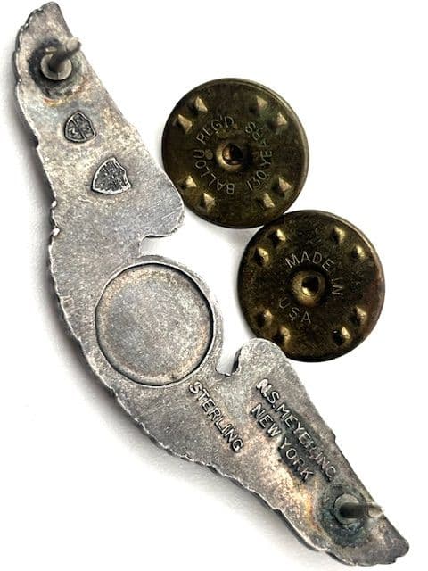 1940’s★ アメリカ陸軍航空隊 ★Air Crew Wing Pin★WW2