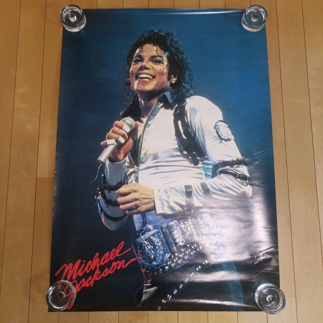 Michael Jackson ポスター BAD World tour 1987