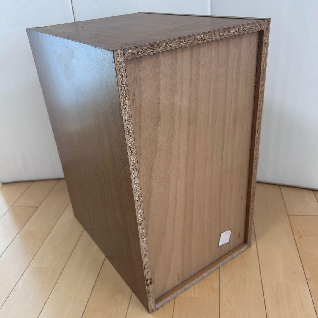 アンティーク　蛇腹式収納　書類　レコード　A4 隠れ収納　サイドチェスト　木製