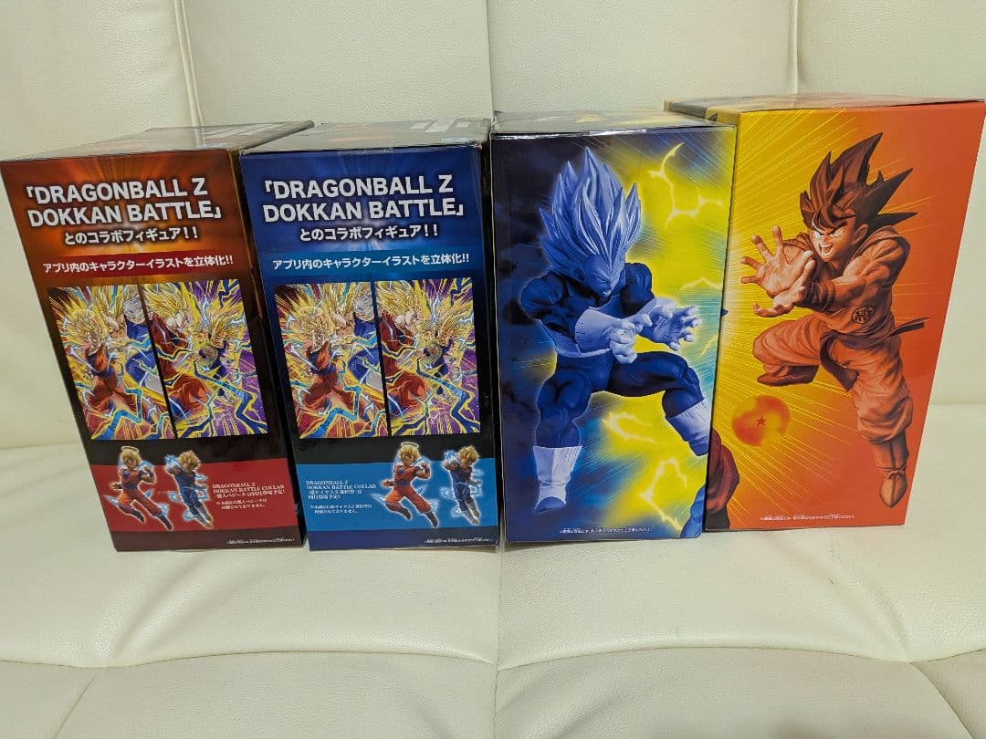 未開封ドラゴンボールＺ 超かめはめ波　孫悟空 ファイナルフラッシュ4体セット