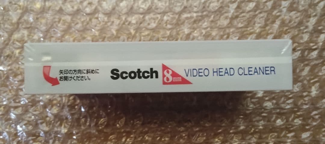 Scotch 新 絵が出るビデオヘッドクリーナー