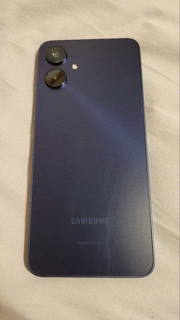 Samsung スマートフォン ダークブルー 本体