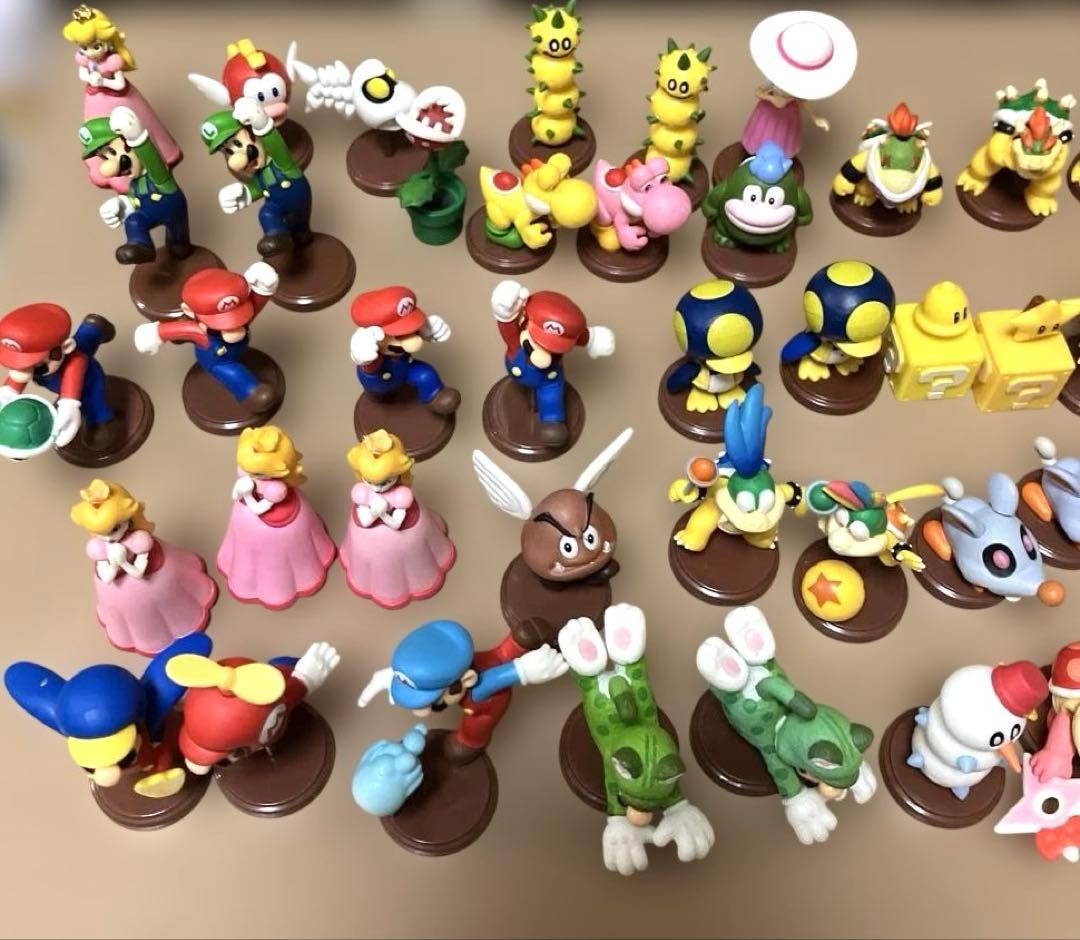 マリオチョコエッグ　まとめ売り 54体 シークレットあり　他おまけ