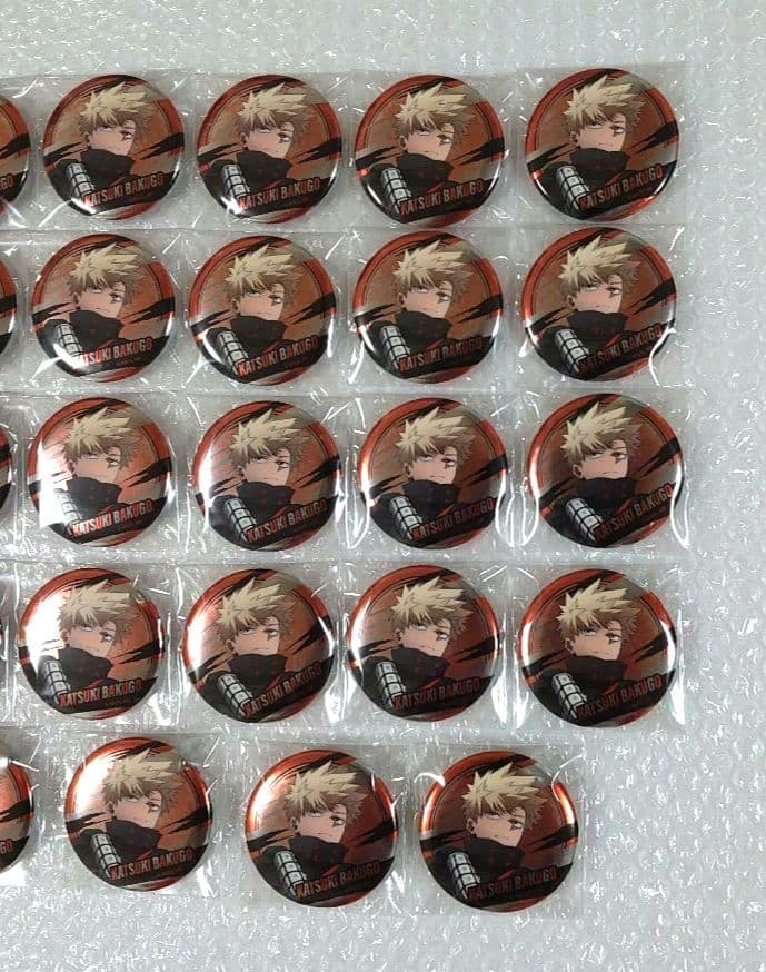 僕のヒーローアカデミア　爆豪勝己　渋谷　東急コラボ　メタル缶バッジ