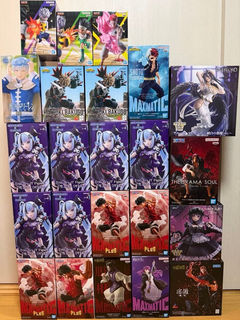 【最終値下げ/23点】初音ミク 呪術 ワンピ 他 フィギュア まとめ売り