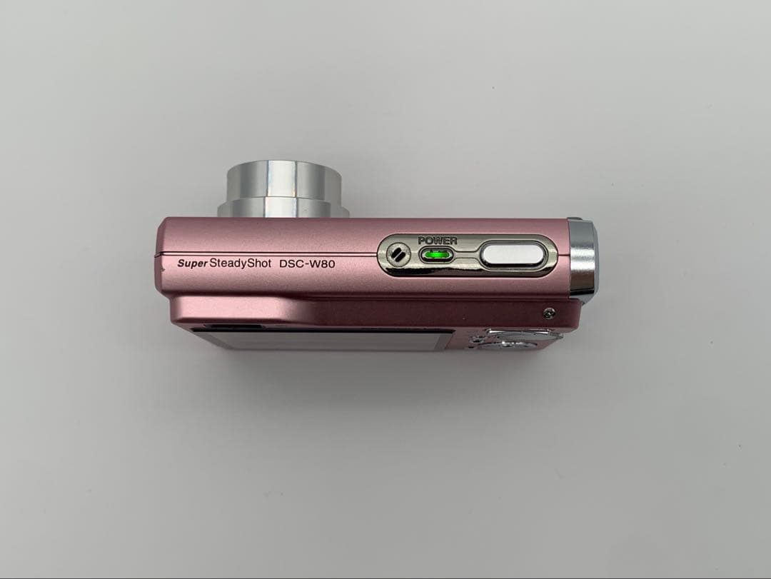 SONY ソニー Cyber-shot DSC-W80 ピンク 動作確認済み