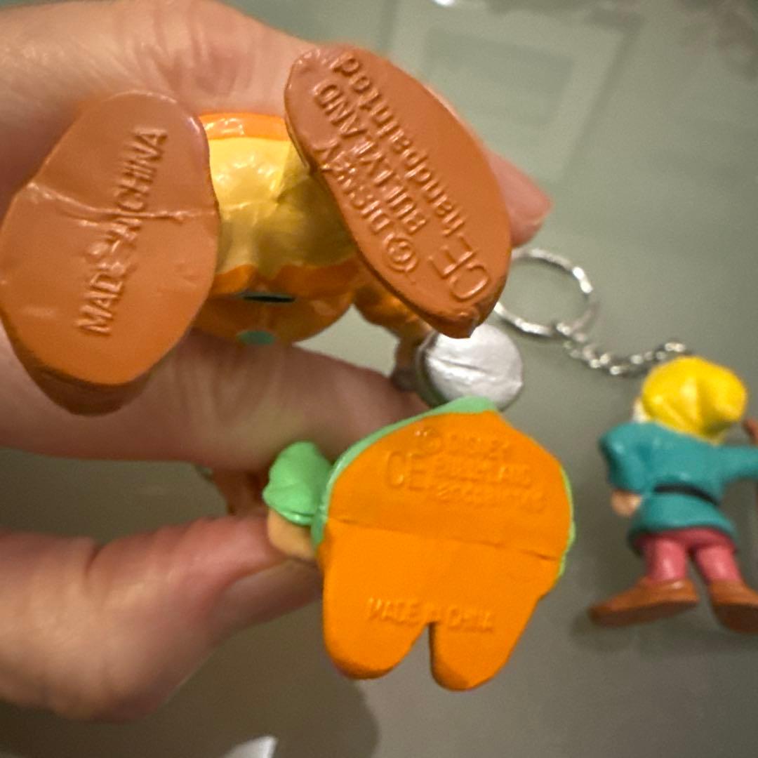 ディズニー白雪姫と小人　キーホルダー　グリーランド社