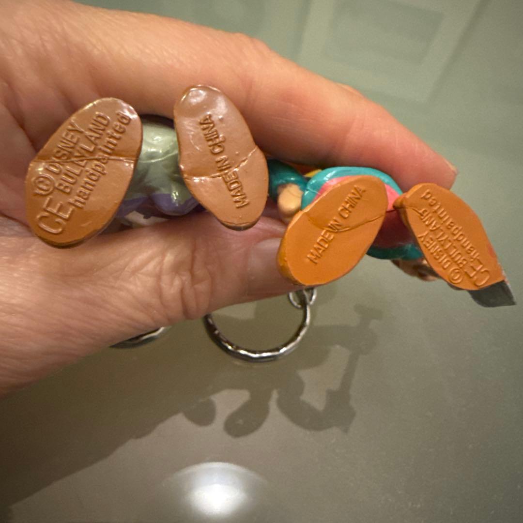 ディズニー白雪姫と小人　キーホルダー　グリーランド社