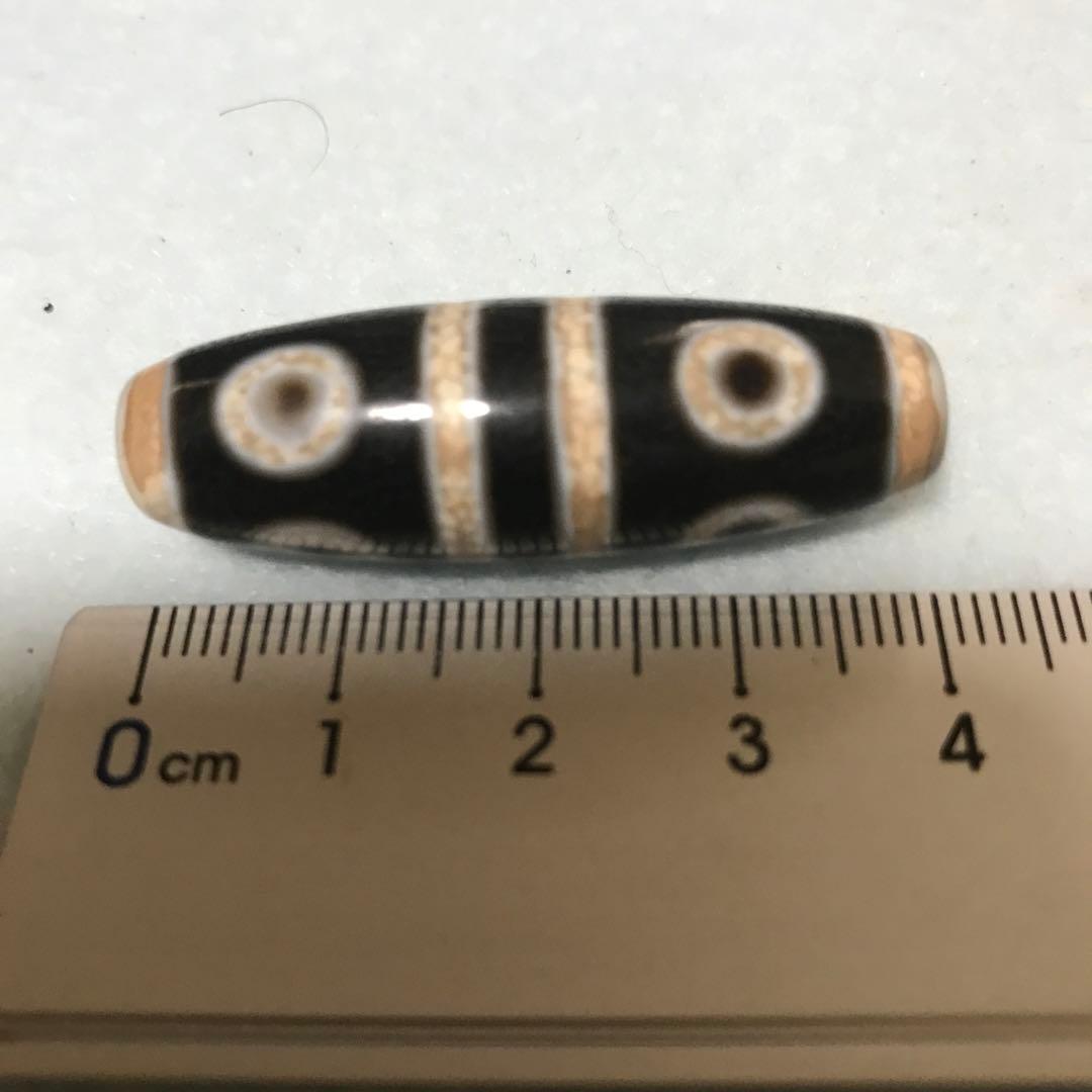 超激レア珍品‼︎ 古代龍紋　八眼天珠　黒朱砂