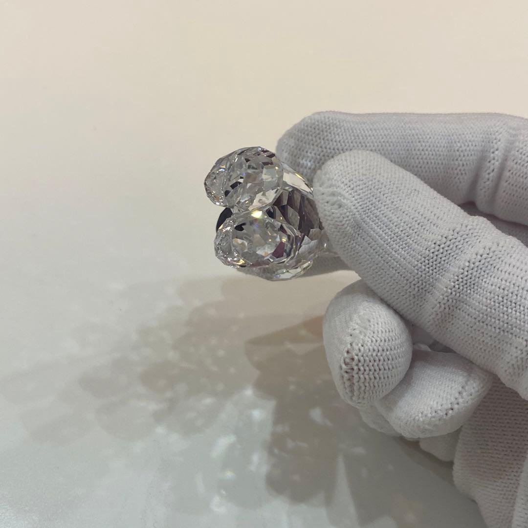美品sh1178Swarovski スワロフスキークリスタルベア 置物