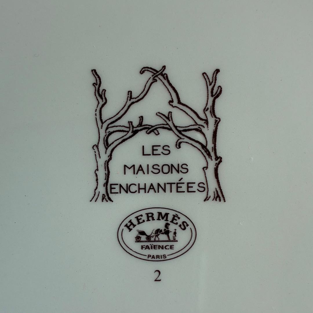 Hermès LES MAISONS ENCHANTÉES デザート皿 6枚
