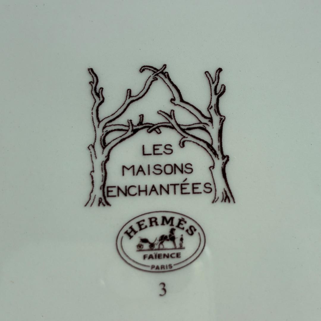 Hermès LES MAISONS ENCHANTÉES デザート皿 6枚