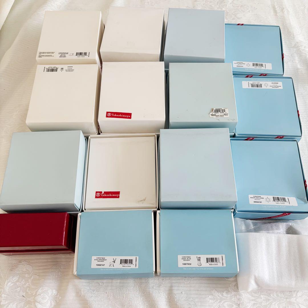 ウェッジウッド　クリスマス　オーナメント　ジャスパー　15個+皿1枚