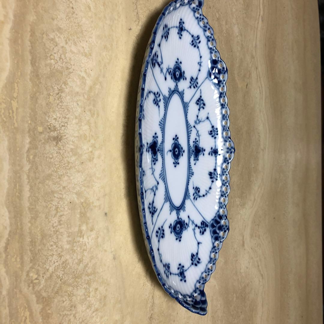 【値下げしました】ロイヤルコペンハーゲン　フルレース　19cmディナープレート