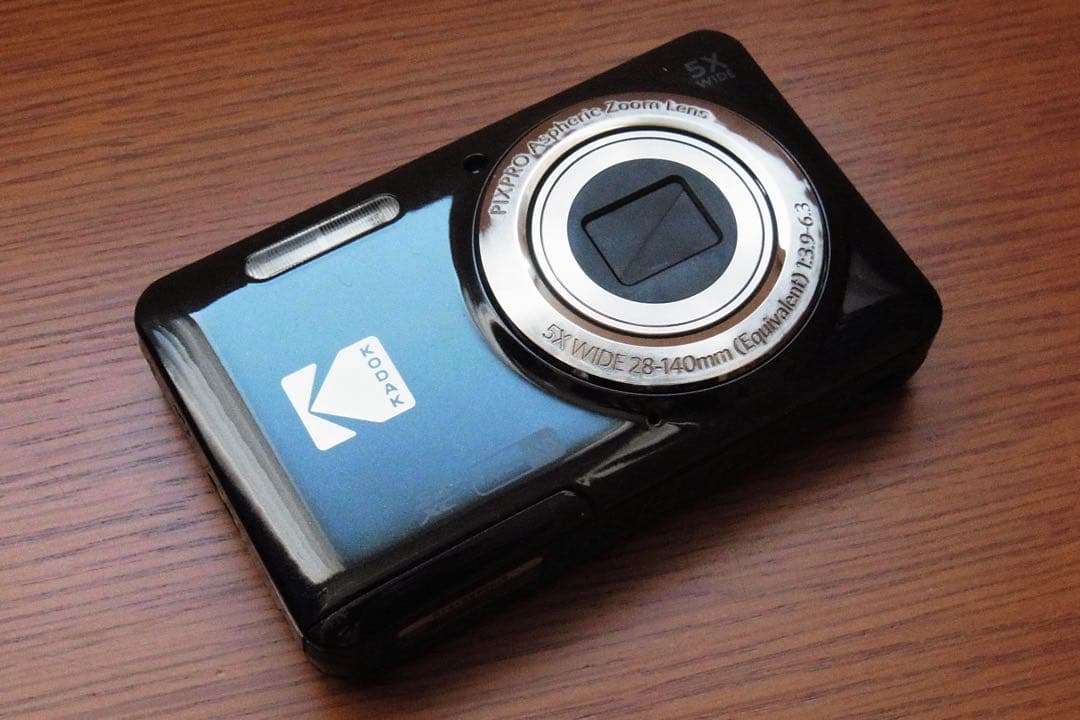 【美品】Kodak PIXPRO FZ55 コンデジ ブラック 元箱 使用少