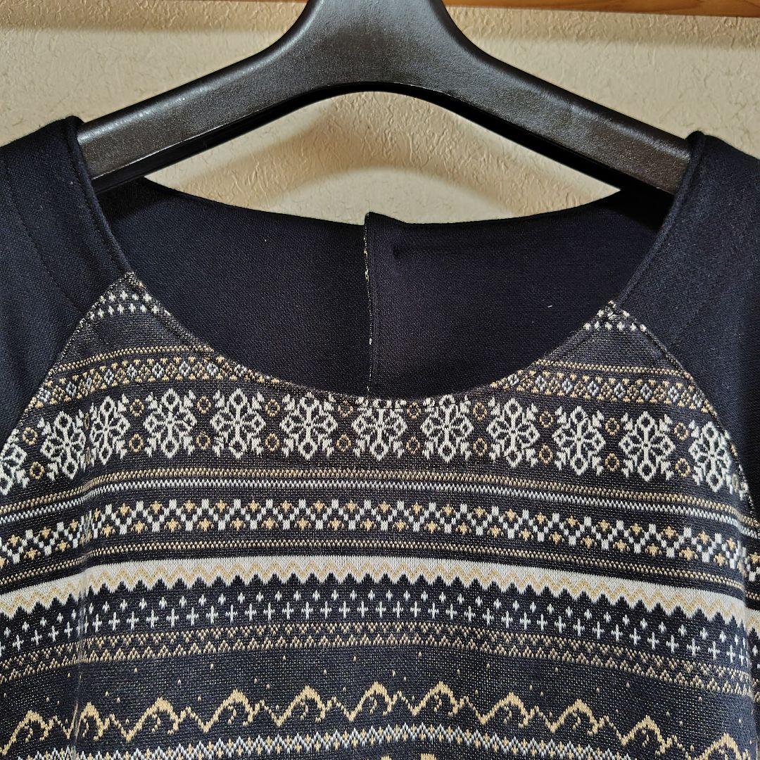 DAKS ダックス 後ろボタン割烹着 綿100%