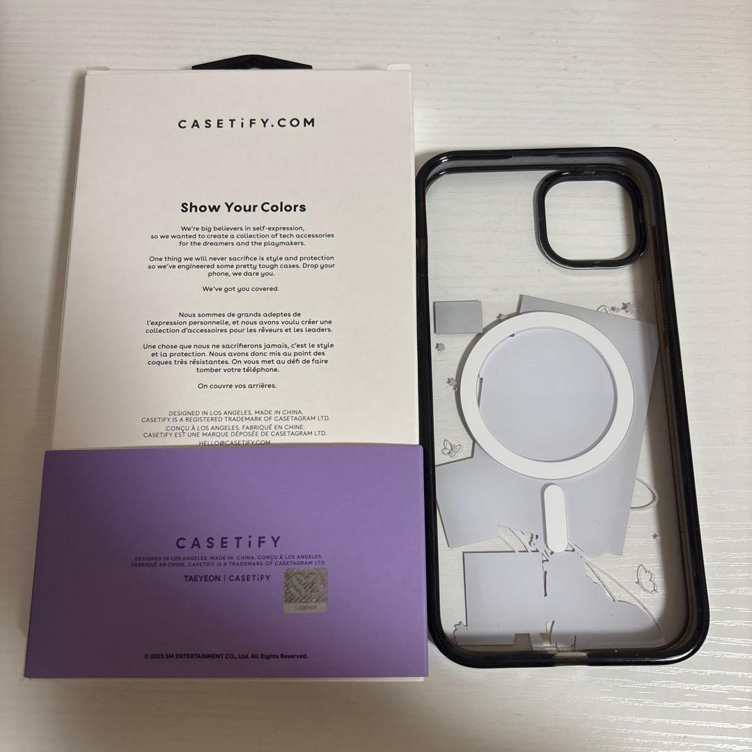 CASETiFY 少女時代テヨン iPhone15 Plus