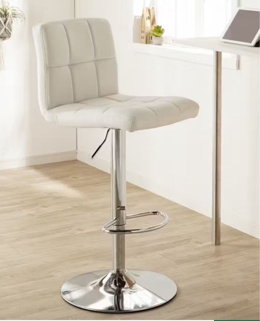 2脚セットカウンターチェア ホワイト