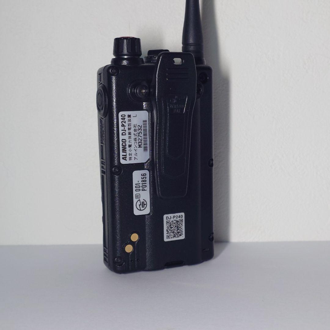 未使用に近い ALINCO DJ-P240 特定省電力 トランシーバ 付属品多数