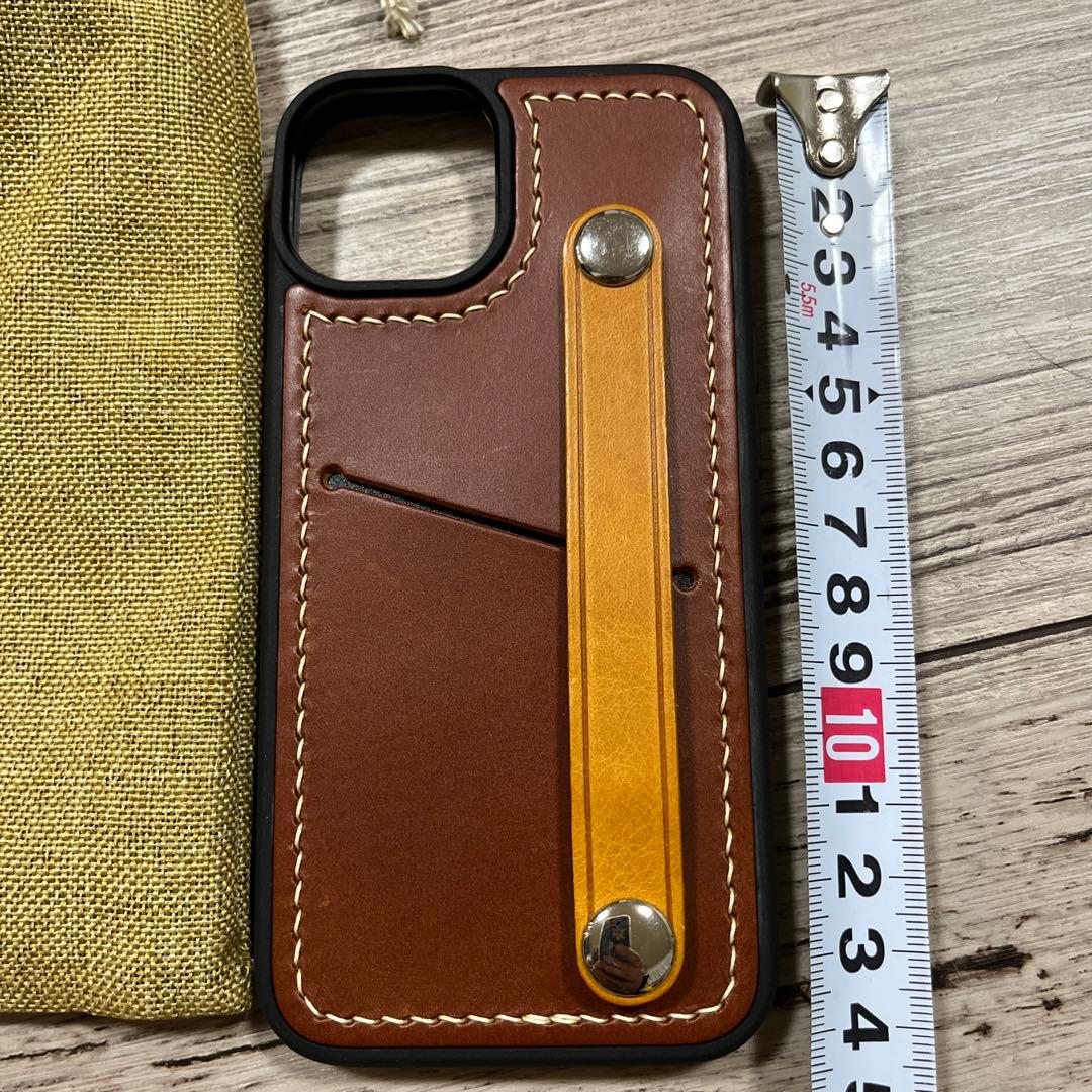 iPhone13 iPhone14 対応　ケース　本革　牛革　レザー　カバー