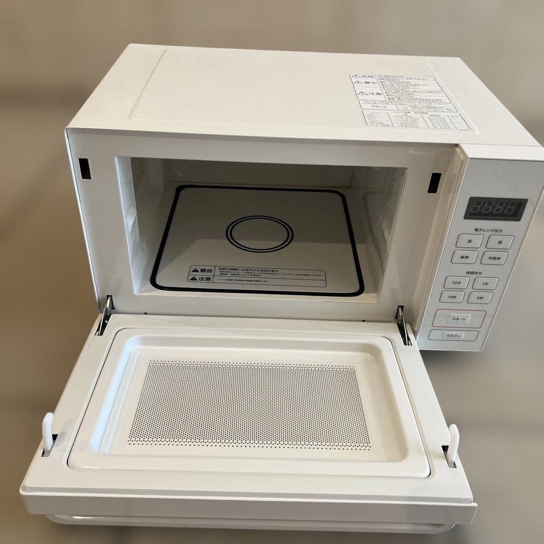 無印良品 電子レンジ MJ-SER18A 2020年製 ホワイト 白