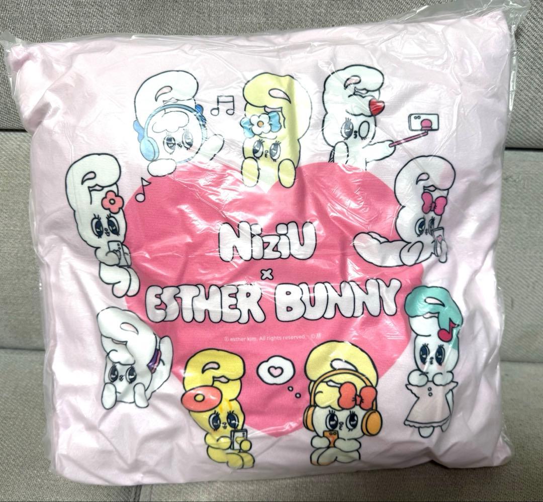 【新品未開封】NiziU×エスターバニー クッション ニジュー