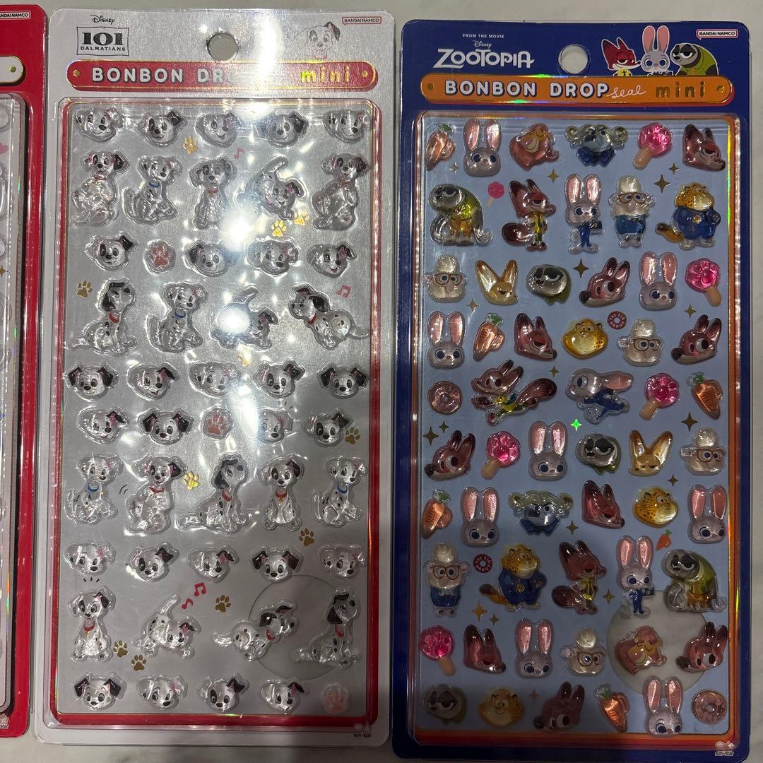 ボンボンドロップシール ディズニーミニ