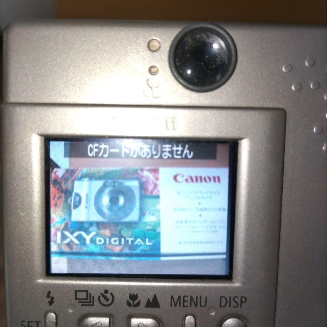 キヤノン　PC1001 初代 IXY DIGITAL　箱説付き