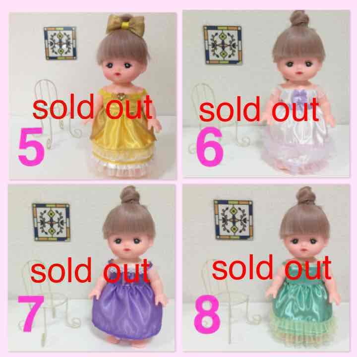 ☆評価100記念☆2着で999円☆メルちゃん ドレス