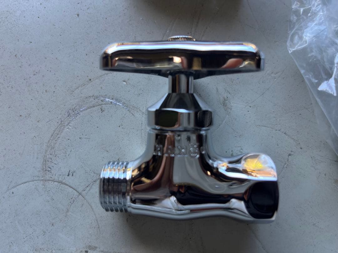 新品　水道止　水栓　蛇口
