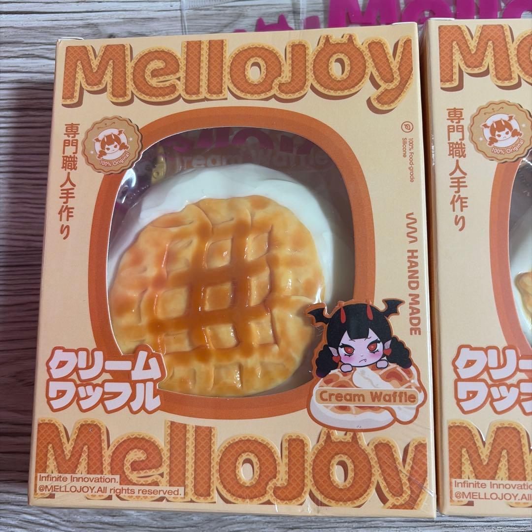 8*2様 Mellojoy メロジョイ クリームワッフル 三角・丸 新品