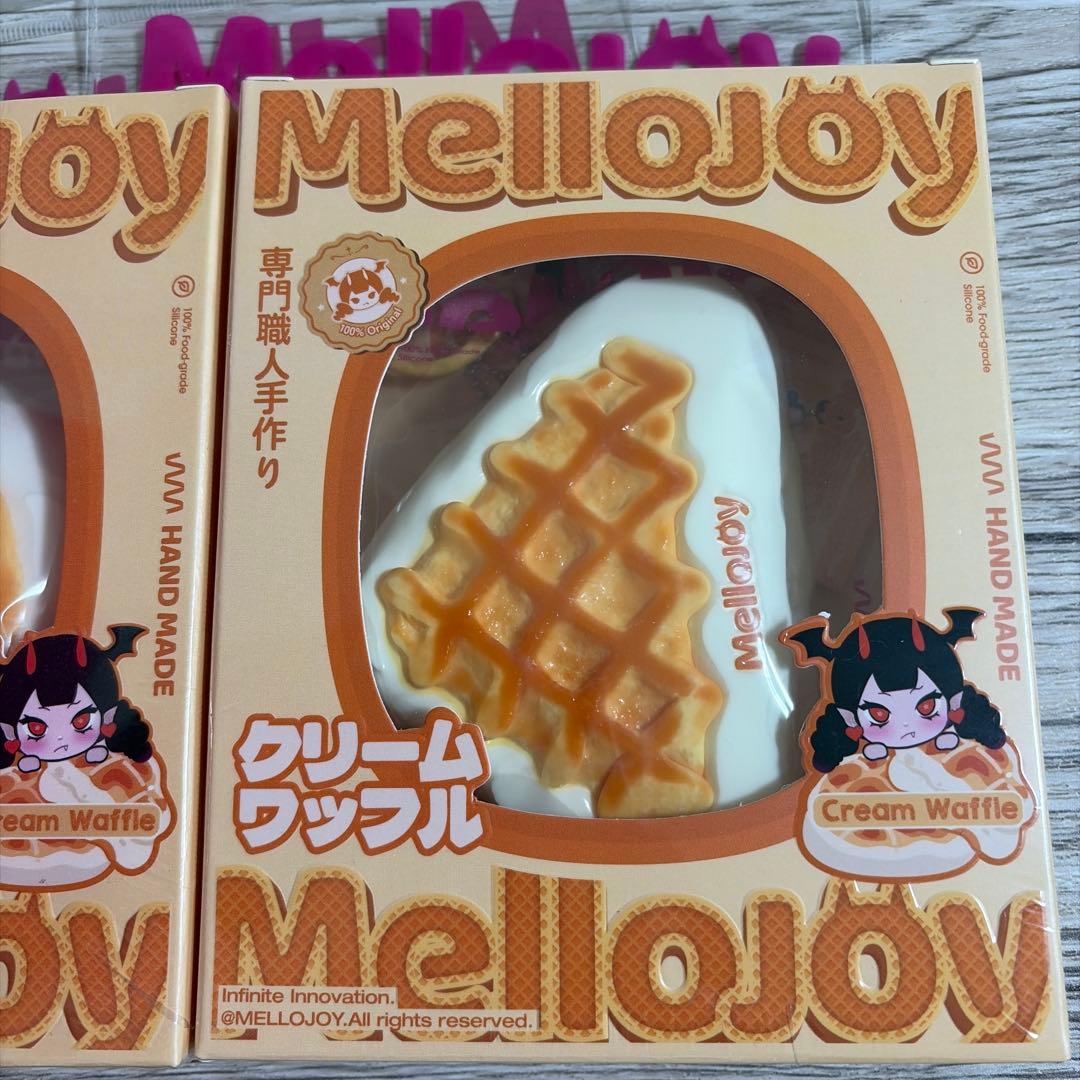 8*2様 Mellojoy メロジョイ クリームワッフル 三角・丸 新品