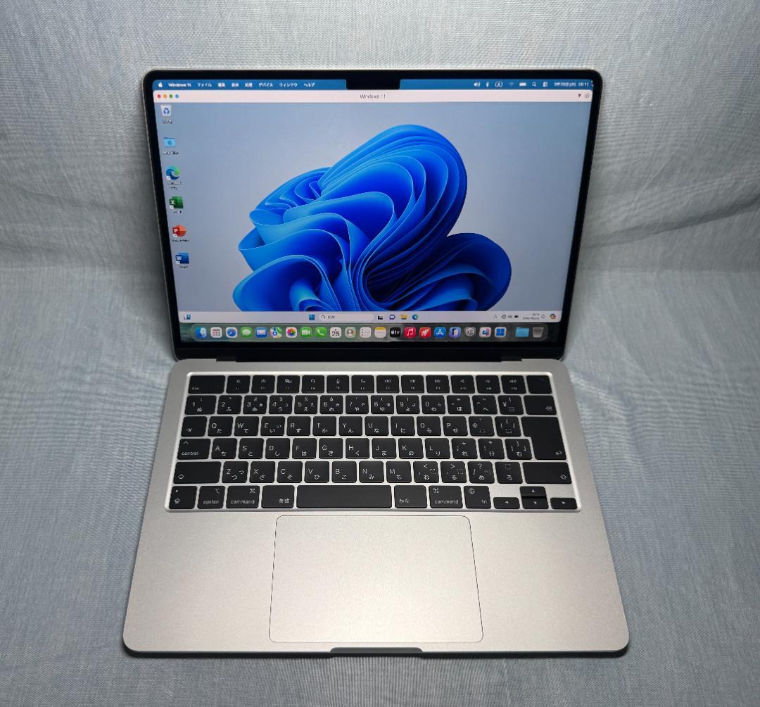 新品同様 MacBook Air 2022 M2 16G SSD 512G