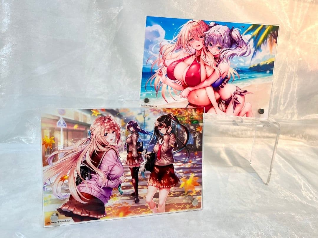 アマカノ2+ ピロ水 A5アクリルパネル アクリルアート アクリルボード