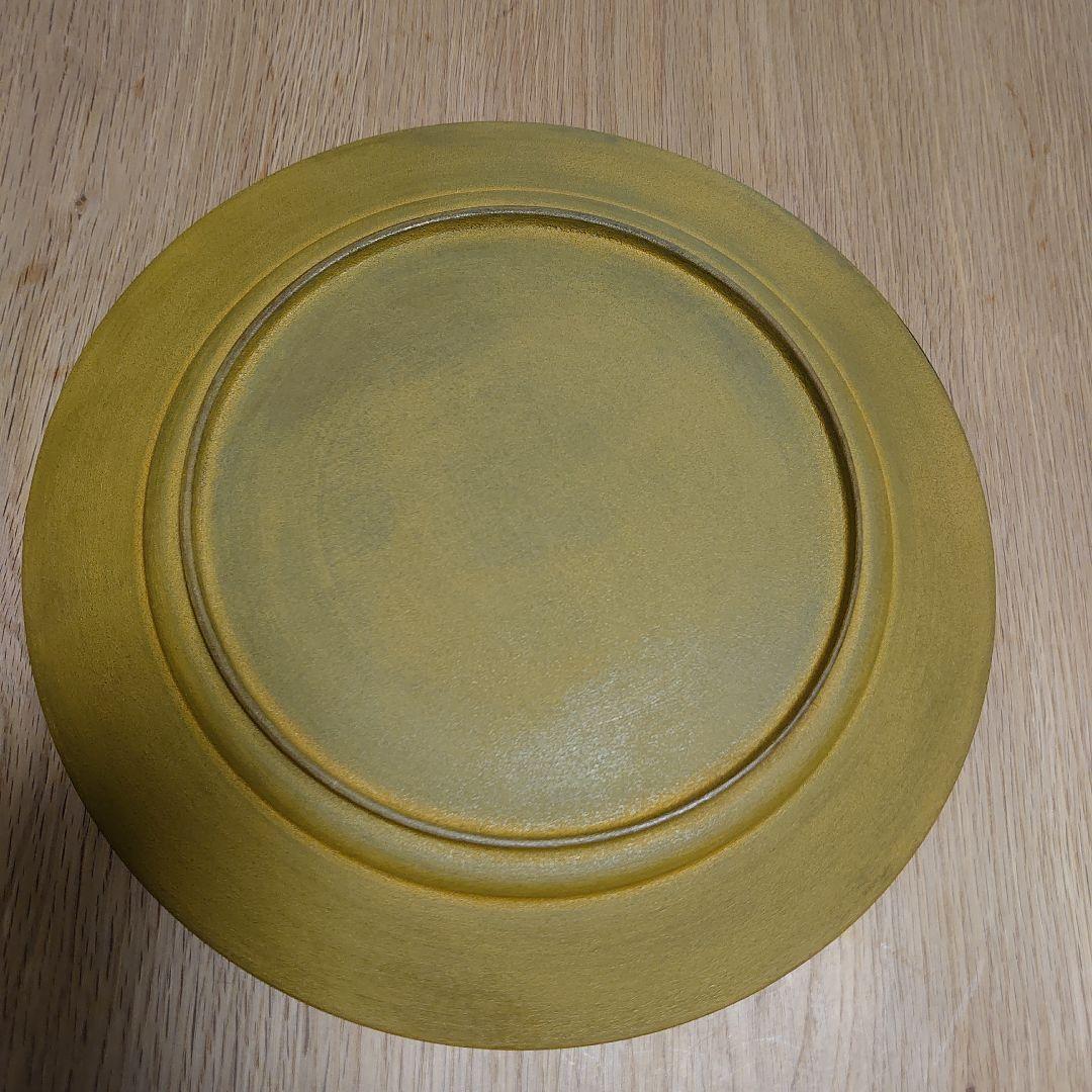 富井貴志さん　リムプレート　黄