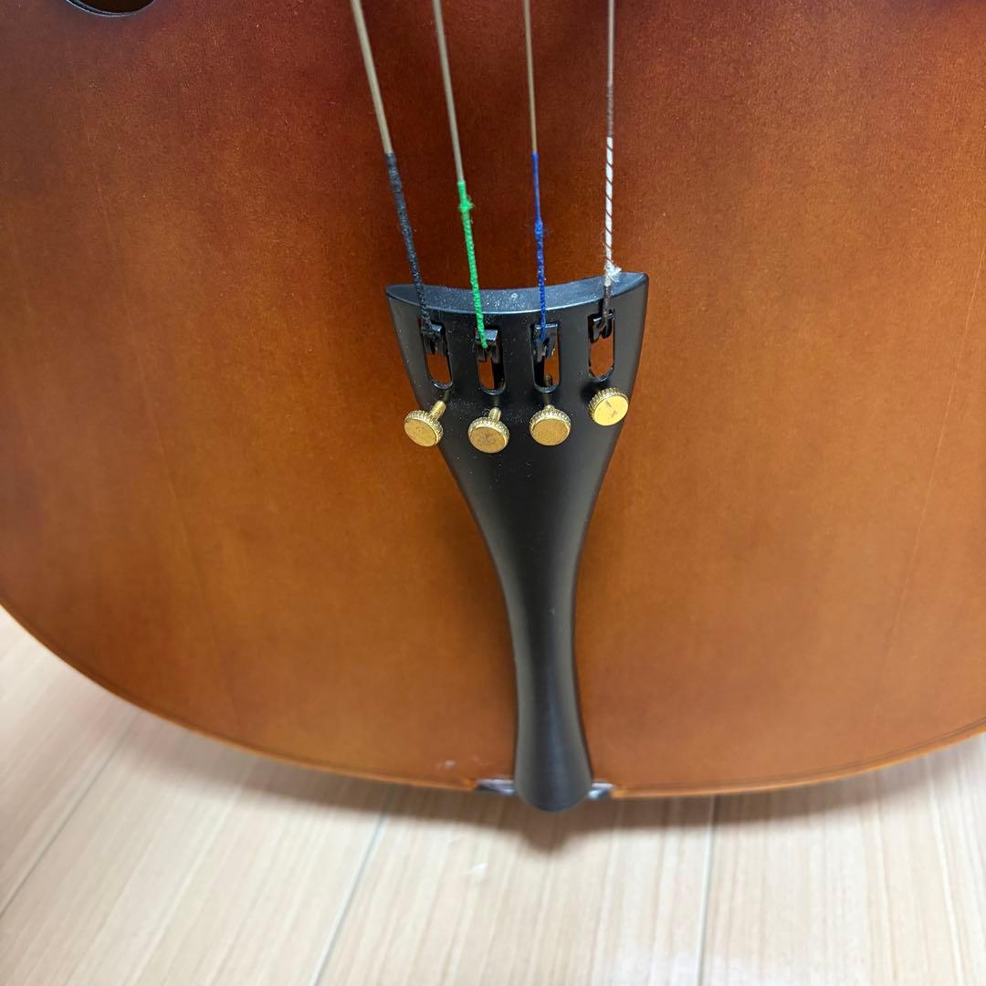 Eastar 4/4フルサイズ チェロ 弓ソフトケース付き　付属品セット！