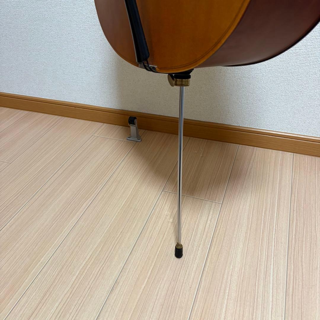 Eastar 4/4フルサイズ チェロ 弓ソフトケース付き　付属品セット！