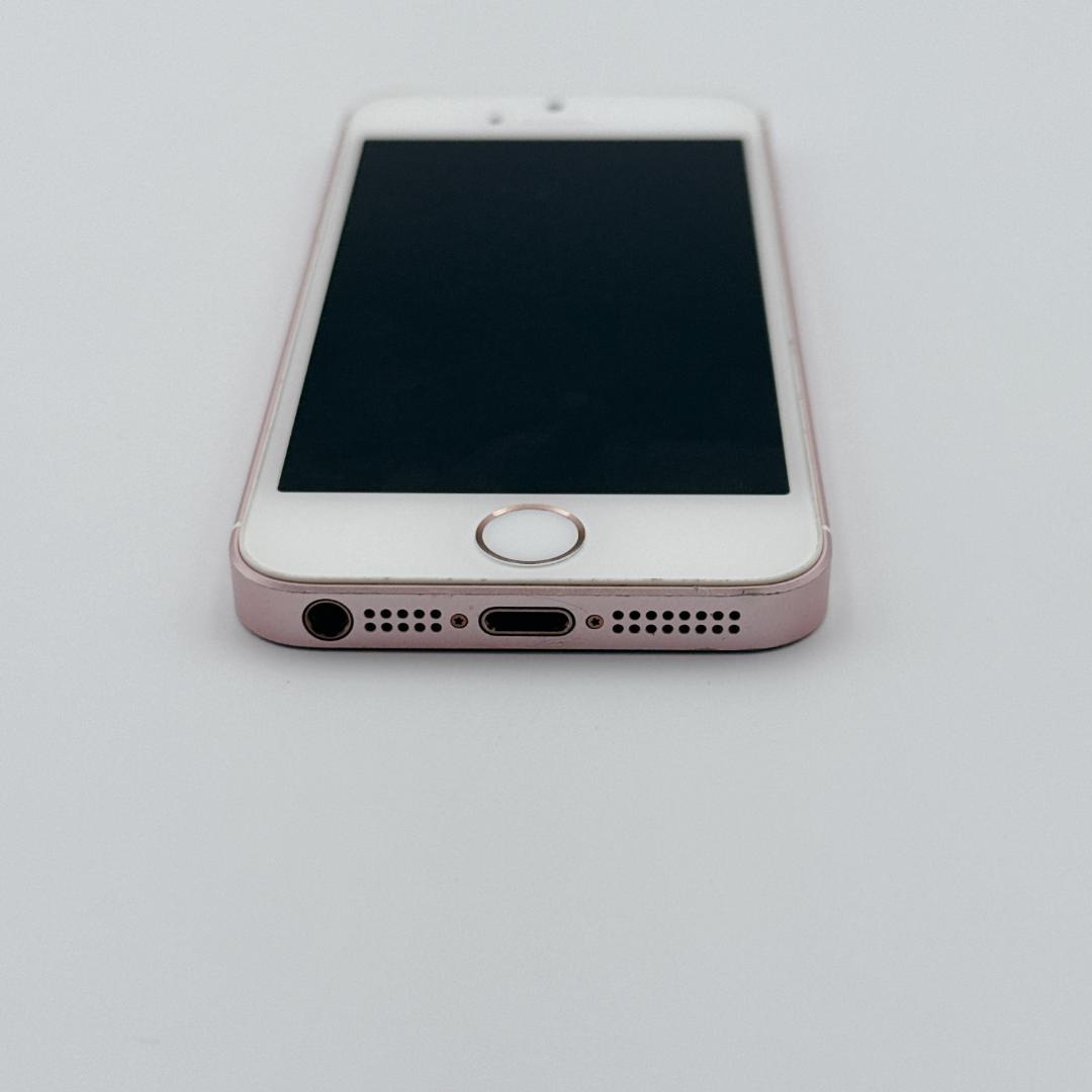 概ね美品 iPhoneSE 32GB SIMフリー ローズゴールド 84%