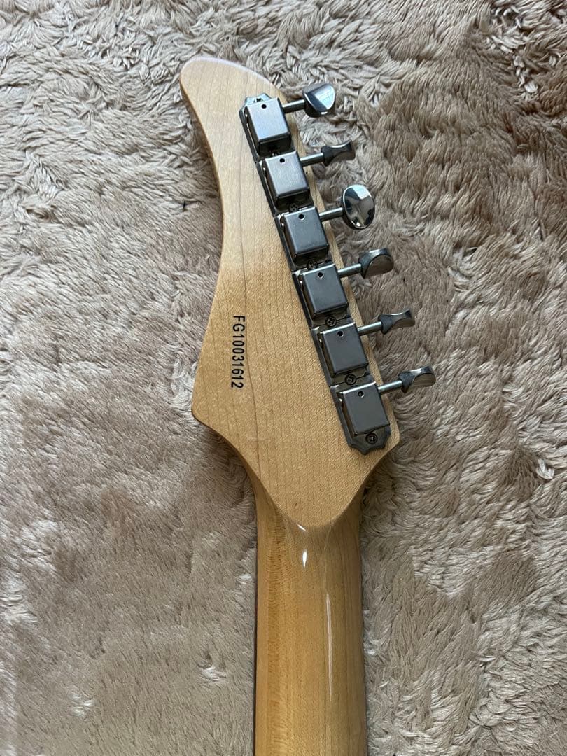 【調整済】Fernandes フェルナンデス　ストラト　黒　エレキギター