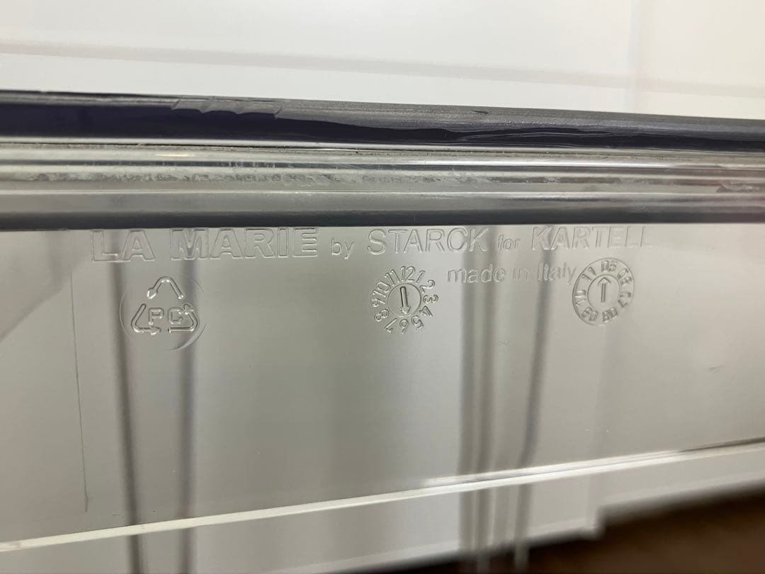 カルテル ラマリー 透明チェア Kartell La Marie イタリア製