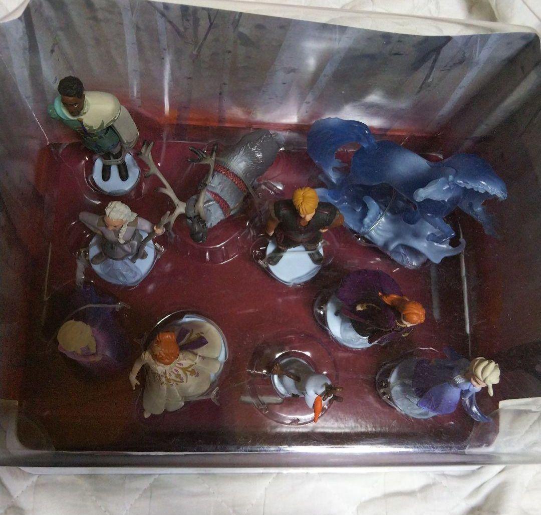 ディズニープリンセス アナ雪 フィギュア アナ エルサ オラフ 箱付き レア