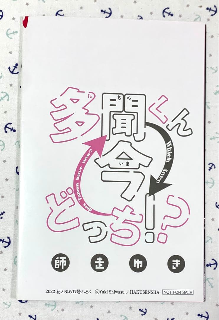 ３.多聞くん今どっち！？　花とゆめ付録
