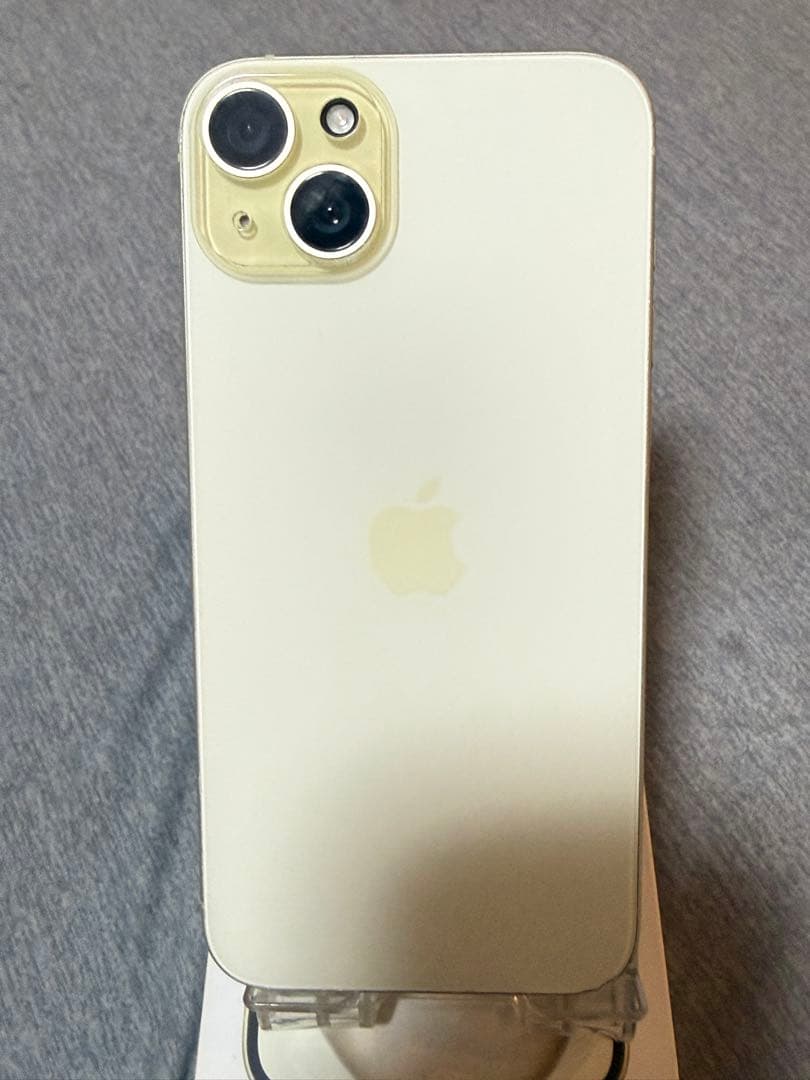 iPhone15 plus イエロー 256GB SIMフリー ジャンク