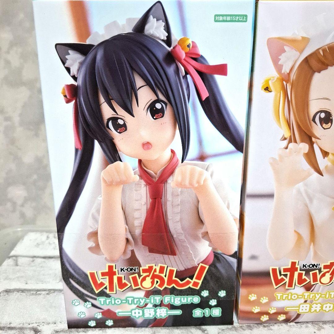 けいおん! K-ON! トリオトライト フィギュア5点セット 未開封 秋山澪 他
