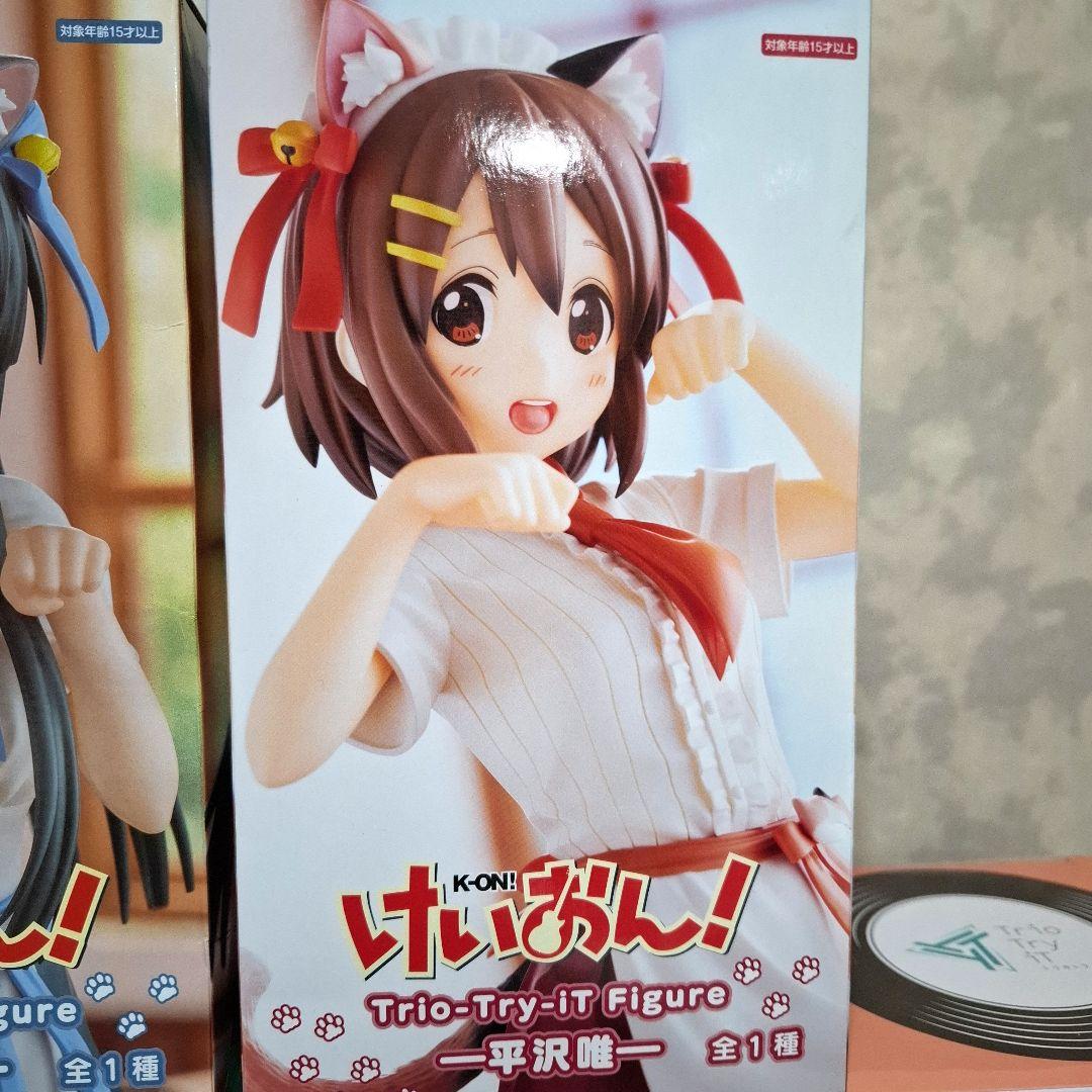 けいおん! K-ON! トリオトライト フィギュア5点セット 未開封 秋山澪 他